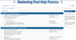 Desktop Screenshot of poolhelpforum.com