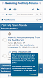 Mobile Screenshot of poolhelpforum.com